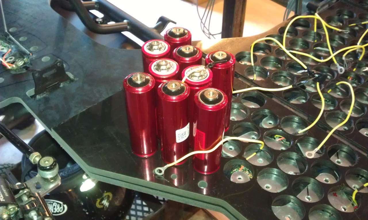 EV-Fun Gokart 2 Battery Assembly